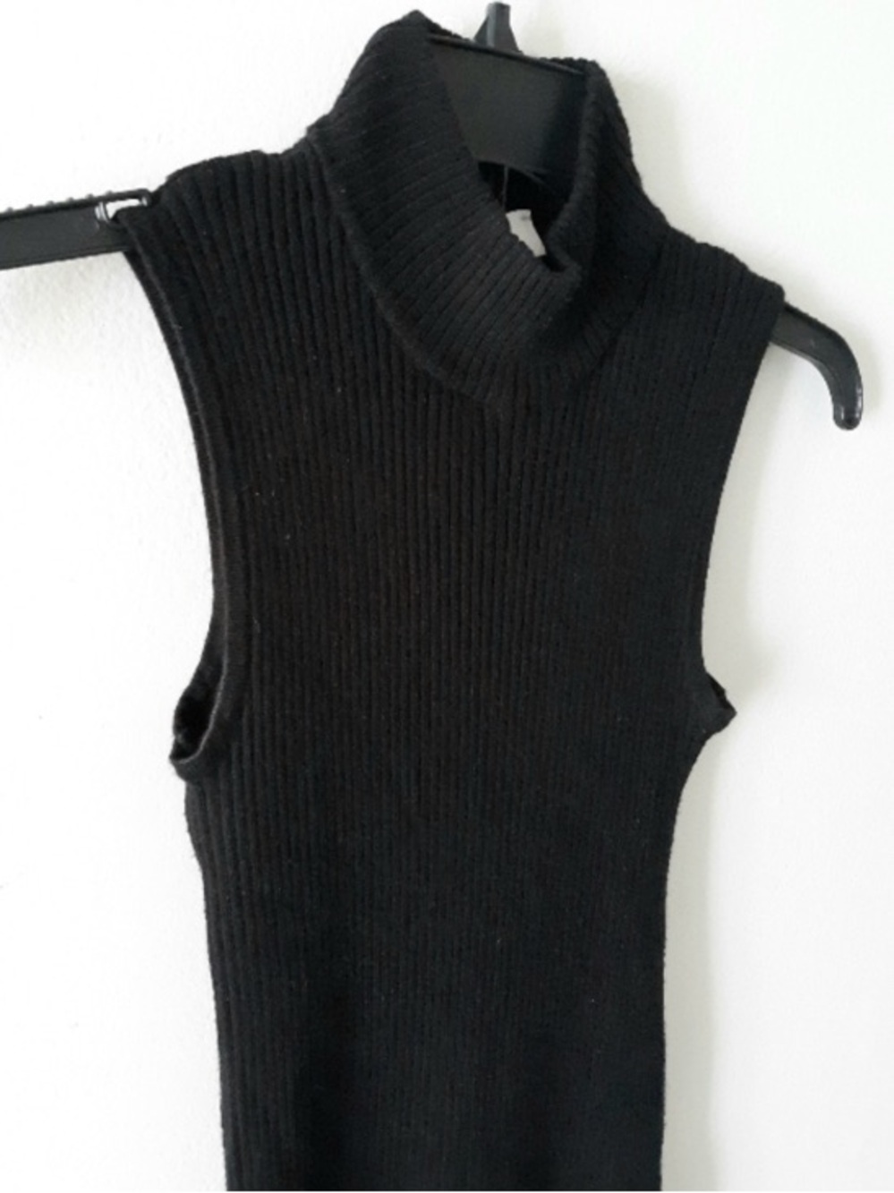Soft ribbed sweater midi dress - excellent condition, size S/M - Picture 6 of 8